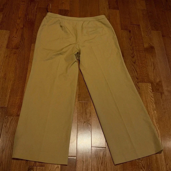 Jones New York Signature Stretch mustard yellow Straight leg  Trousers - Picture 13 of 13